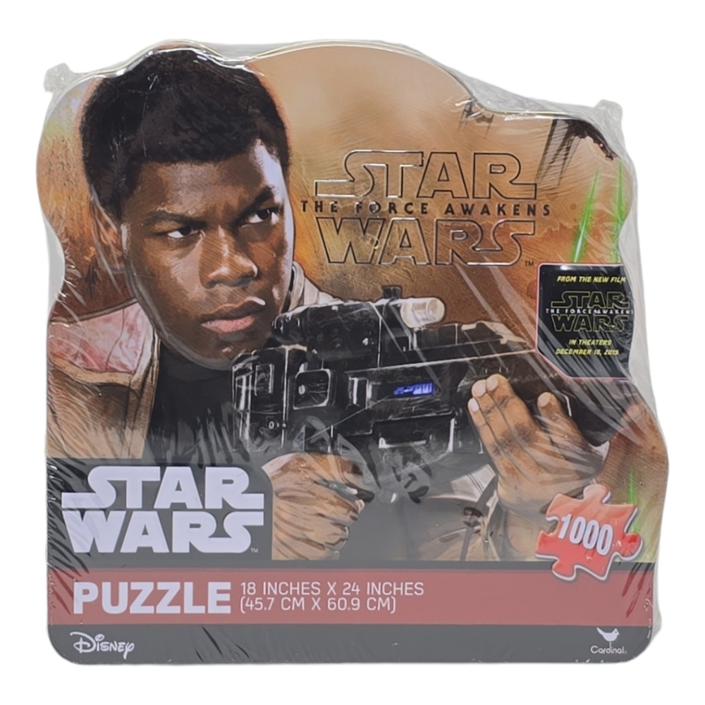STAR WARS 18x24 Jigsaw Puzzle The Force Awakens 1000 Piece and Metal Box NEW